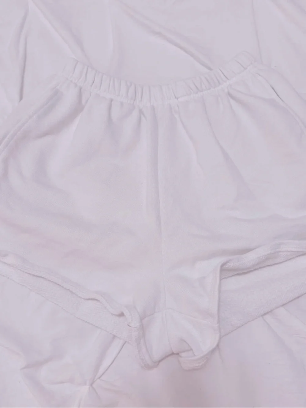 Classic Women's Lounge Shorts in White Small